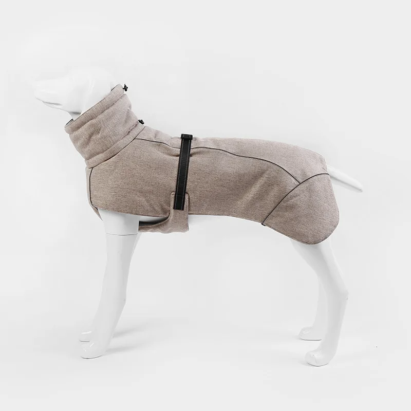 Chaqueta con cuello alto para perros - comodidad