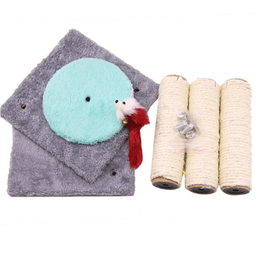 Árbol rascador para gatos, poste rascador de ratón, marco de escalada de felpa, juguete, muebles para gatos, productos para mascotas - imagen 4