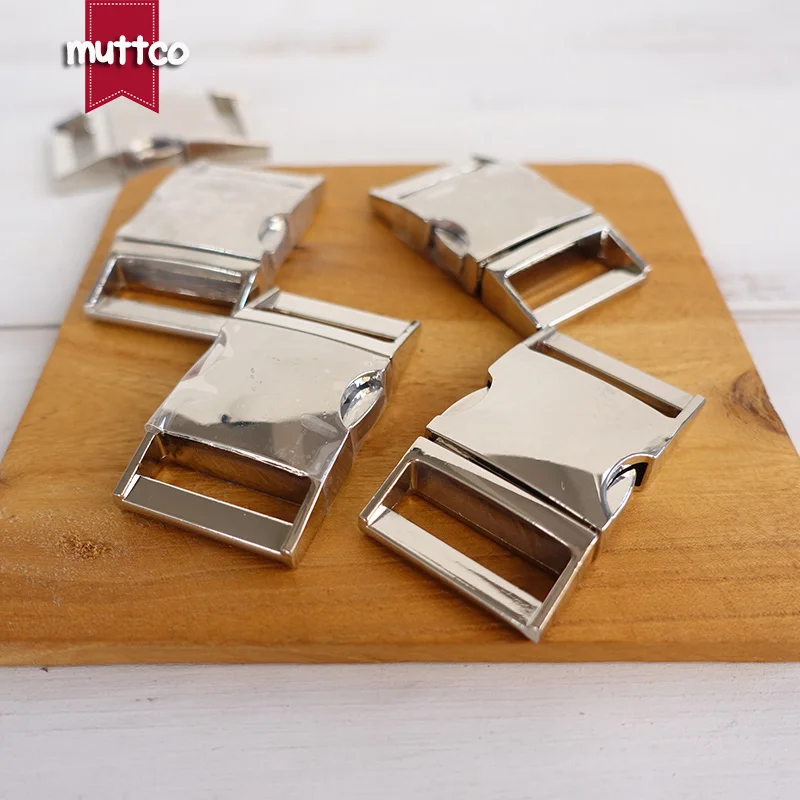 Hebilla de aleación de zinc para Collar de perro, accesorios para mascotas, hebilla de metal, 3 colores, DIY, 2,5 cm, 10 unids/lote - imagen 5