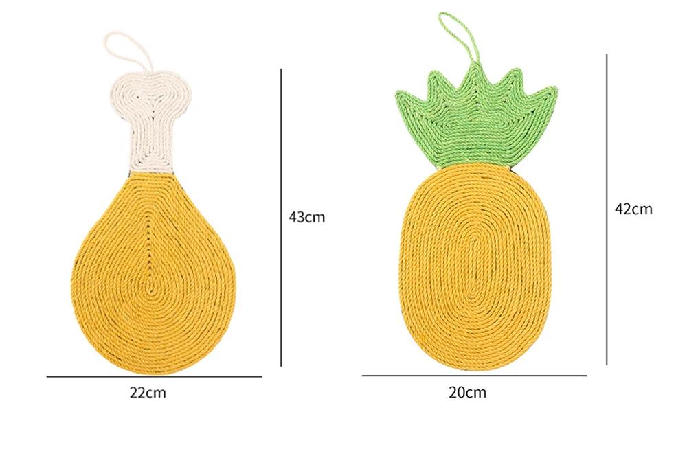 Detalle de las costuras reforzadas del rascador
