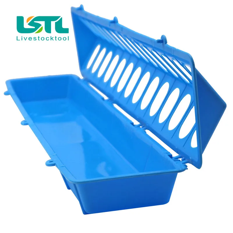 Comedero para aves de corral, fuente abatible de 50cm para aves, codorniz, pollo, faisán - imagen 3