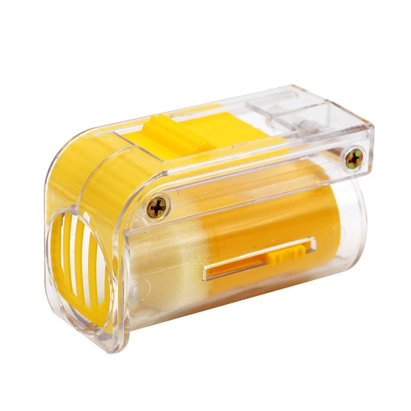 Botella de plástico con émbolo para marcar abejas, jaula de plástico con émbolo, suministros de apicultura para jardín, 1 piezas - imagen 3