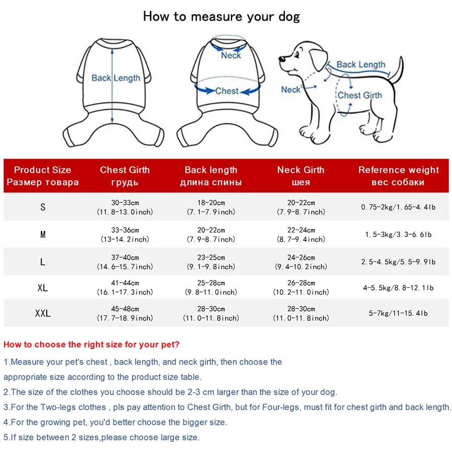 Monos de invierno para perros, abrigo cálido de lana para perros, mono impermeable, ropa para clima frío para perros pequeños, Chihuahua, Yorkie - imagen 5