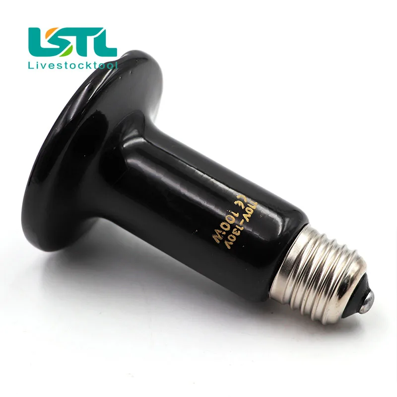 Bombilla calefactora para reptiles y mascotas, emisor de cerámica infrarrojo, lámparas de calor, lámpara para reptiles, 220V-240V, 2 uds. - imagen 3