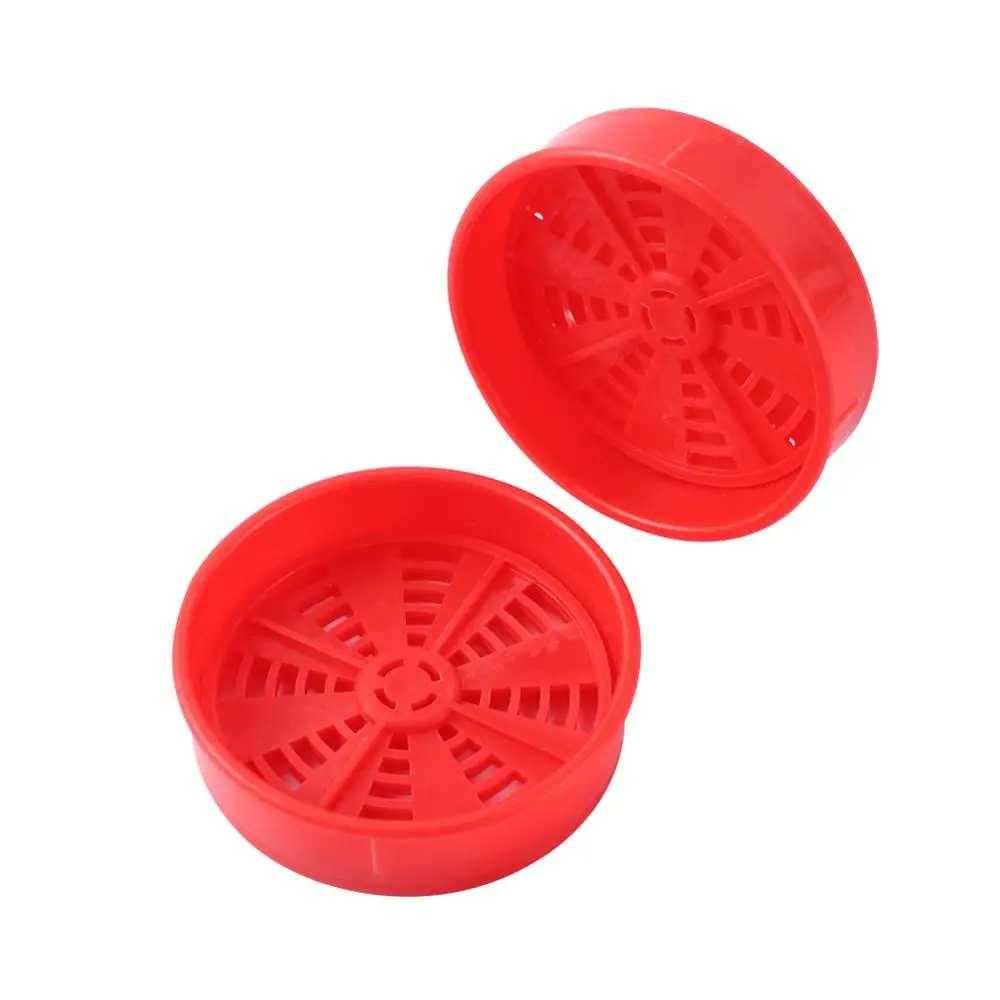 Puerta de nido de colmena, ventilación multifuncional de plástico, salida de entrada, disco redondo de 53mm, suministros de herramientas para abejas de apicultura estándar - imagen 4