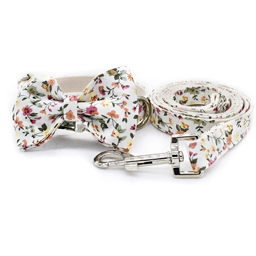 Bow Collar Leash Set