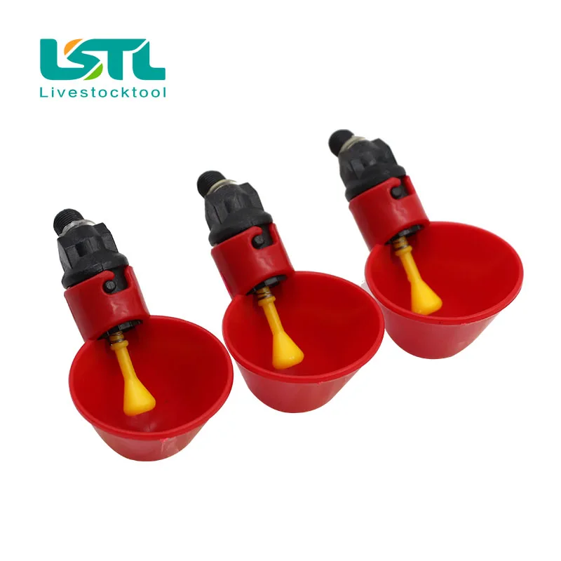 Bebedero de agua para pollos, bebedero para aves de corral, 5 unidades - imagen 2