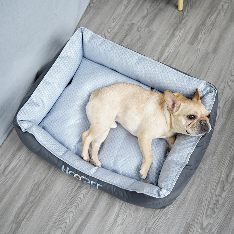 Cama de verano para perros y gatos pequeños/medianos – Funda extraíble - imagen 2