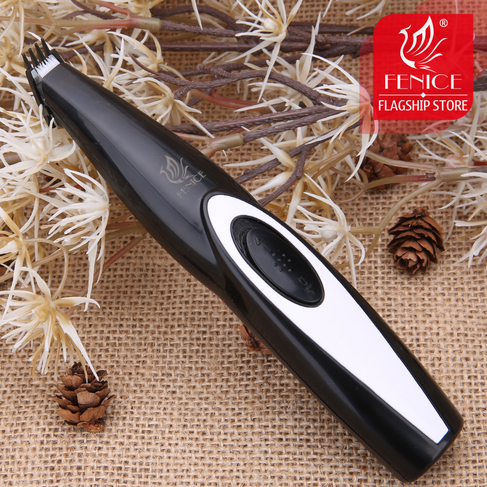 Fenice SUMINISTROS ASEO profesional mascotas cortadora eléctrica herramientas recorte recargables USB cara pies ojos orejas - Detalle del sistema de cortadora