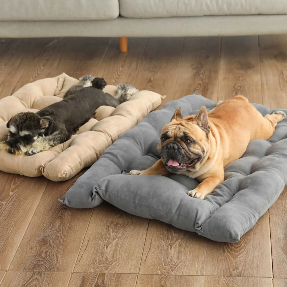 Cama cálida 3 en 1 para perro y gato, cama de invierno para dormir, perrera, sofá para cachorro, colchón para mascotas, cojín para perros pequeños y grandes - imagen 2