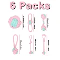 Pink 6pcs