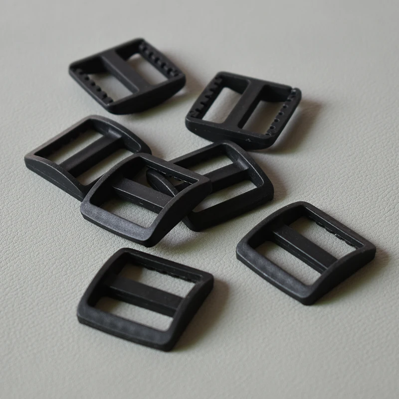 Juego de hebillas de liberación de plástico, hebilla rectangular de 25mm, accesorios para collar de perro Diy - imagen 5