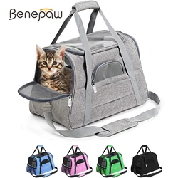 Transportín impermeable con ventana para gato – Correa incluida