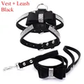 Harness Leash Black
