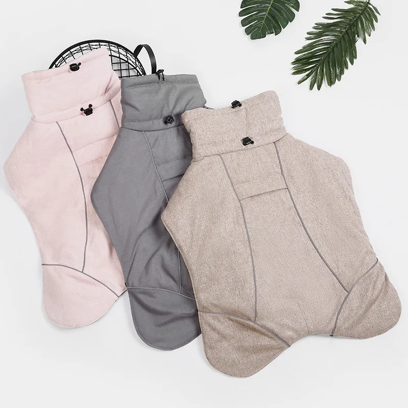 Ropa cálida de invierno para perros grandes, chaqueta para mascotas de alta calidad, abrigo para perros medianos y grandes, ropa de Boutique Weimaraner Greyhound - imagen 3