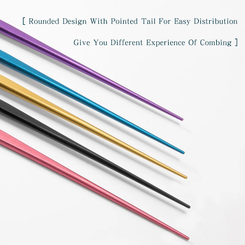 Peine de belleza de aluminio para perros y gatos - imagen 4