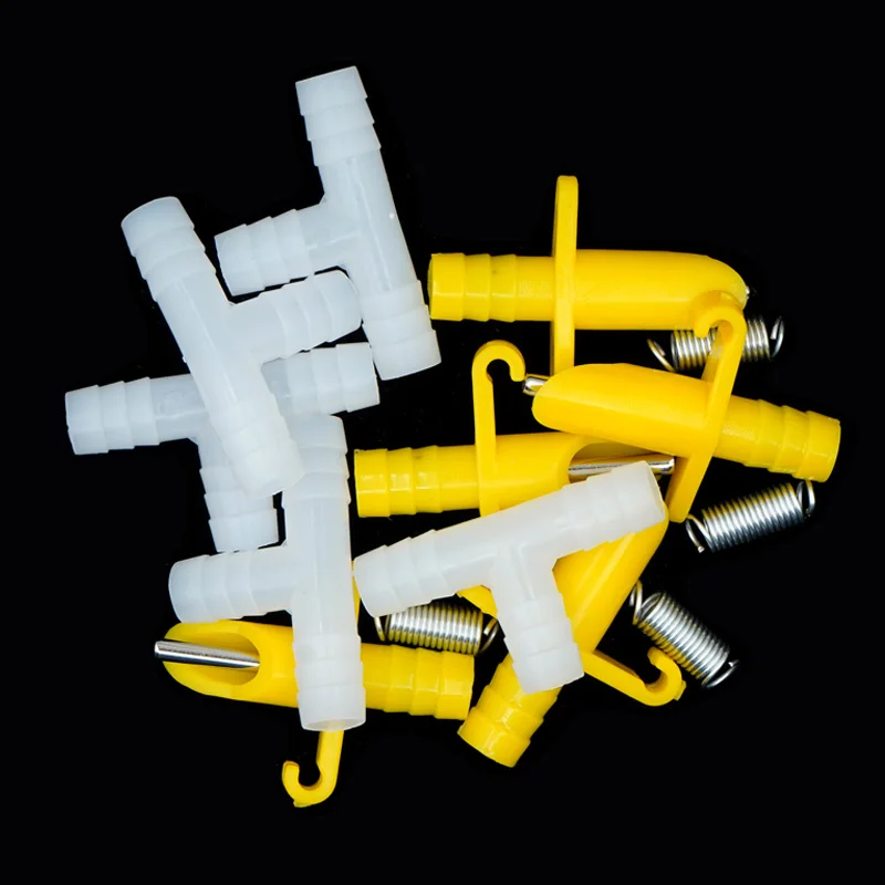 Bebedero para conejos, bebedero para conejos, bebedero para ratones, bebedero de agua para roedores, alimentador de agua, suministros de riego de alimentación, 15 juegos - imagen 2