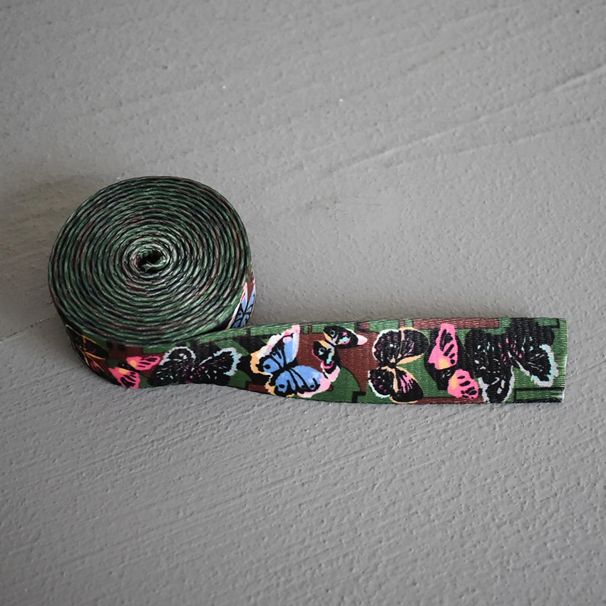 Retailing 1 Yard Width 20mm Webbing 5 Colors Printed Webbing Ribbon Luggage Belt Strap Rope Dog Pet Collar Leash Harness - imagen 3