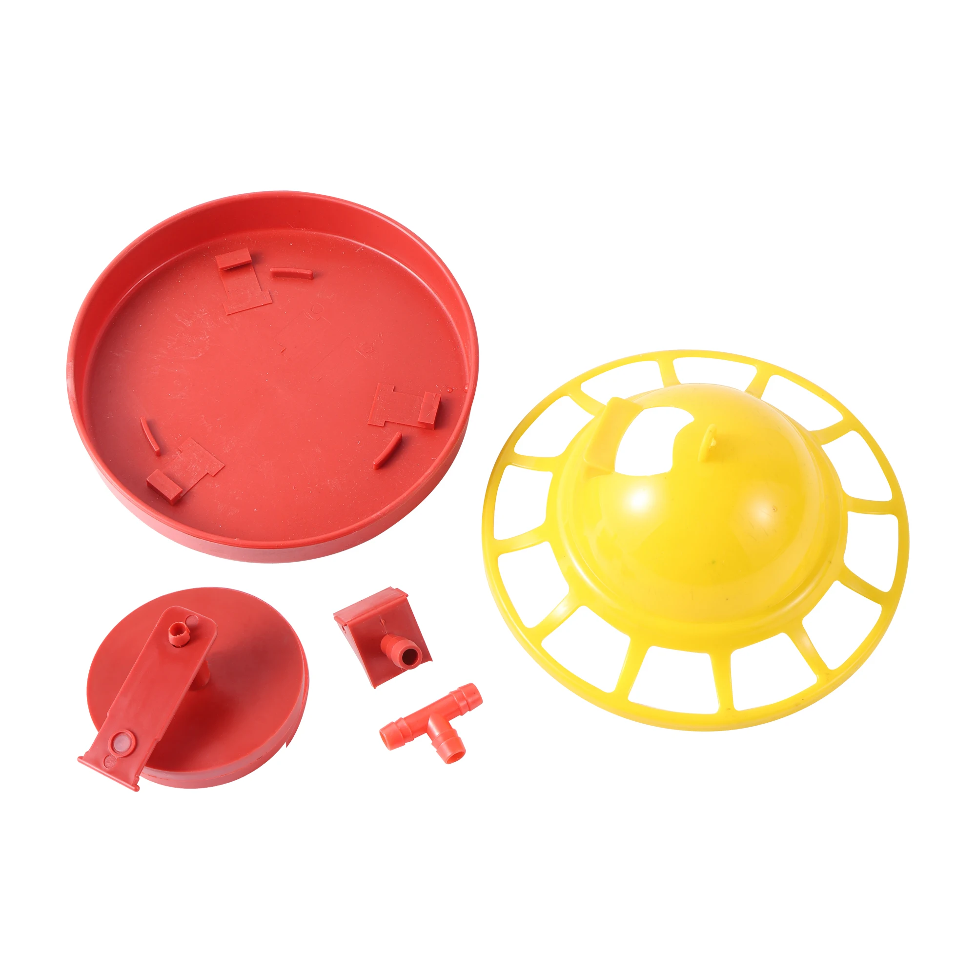 Bebedero automático para pollitos, bebedero, fuente para pollitos, juego de bebederos, taza alimentadora para aves de corral, suministro de riego para alimentación de aves de corral - imagen 5