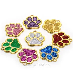 Placa identificación personalizada para perro – Antipérdida dorada