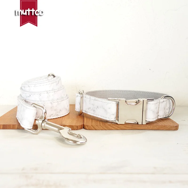 MUTTCO Juego de correa de collar de perro personalizado para mascotas, accesorio para perros, suministro para mascotas para perros pequeños, medianos y grandes, 5 tamaños, nuevo estilo UDC085 - imagen 5