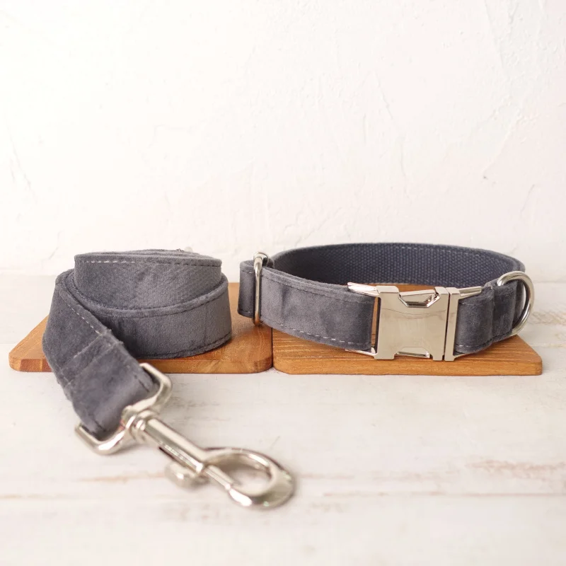 Dog Collar Leash Set