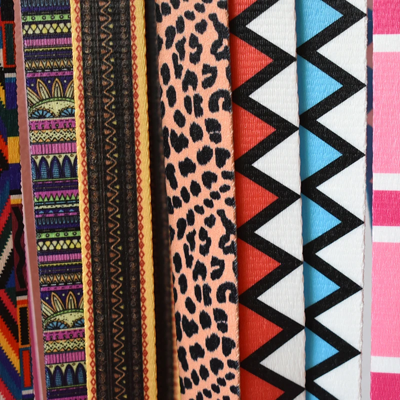 5 yardas de ancho 25mm Webb 12 colores cinta impresa cinta equipaje cinturón cuerda perro mascota Collar correa arnés - imagen 2