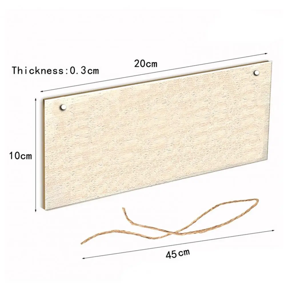 Letreros de madera simples para decoración de pared, placa colgante de moda Vintage para cafetería, Bar, Pub, letrero personalizado para decoración del hogar, artesanía de cerveza y jardín - imagen 5