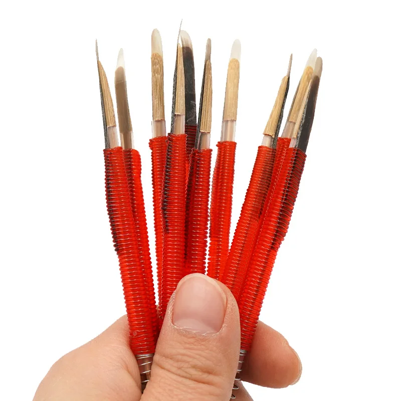 Herramienta de injerto de apicultura, aguja retráctil de movimiento, colmena de abejas, alimentación de larvas de reina de abejas, 10 piezas - imagen 5