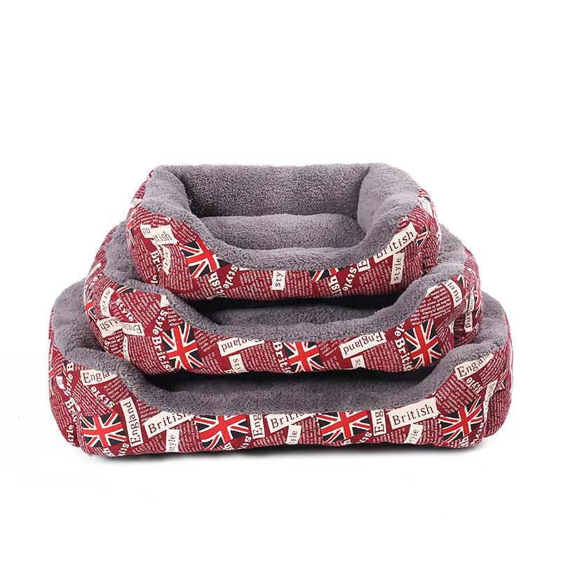 Cama cálida y acogedora para perro y gato, nido de vellón suave, cesta, estera impermeable para otoño e invierno, para cachorros, (S-L) - imagen 3