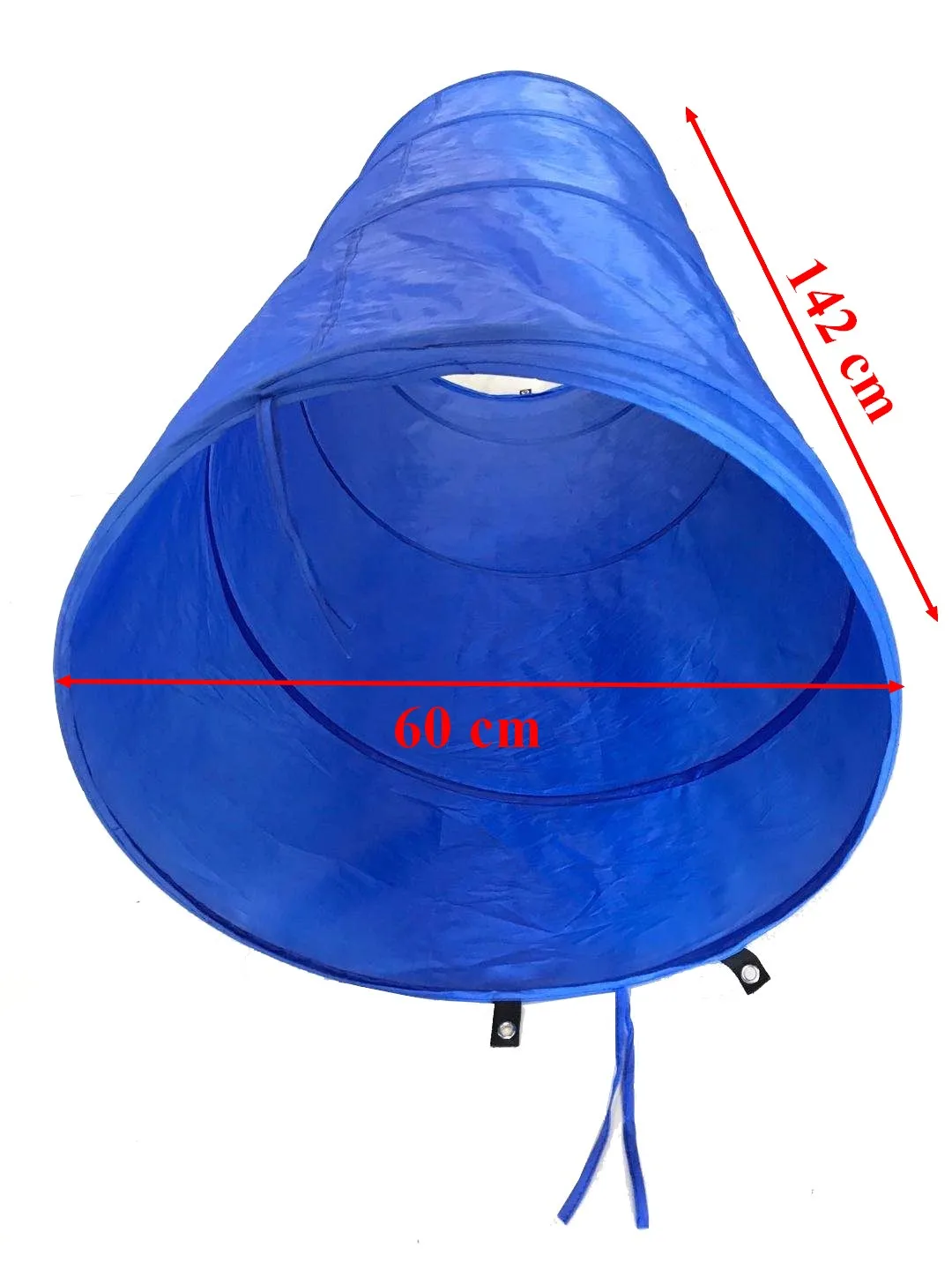 Juego de equipo de agilidad para perros y mascotas, Kit de entrenamiento de obstáculos, varillas de agilidad para saltar, correr, 7 polos de piezas, 60cm de diámetro, entrenador de túnel - imagen 5