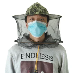 Sombrero apicultor con mosquitera y visera para perros – Protección facial