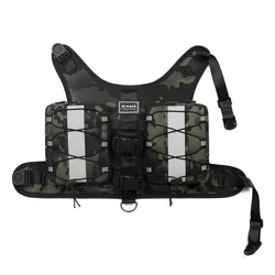 Mochila transportín táctica reflectante para perros French Bulldog y Pug