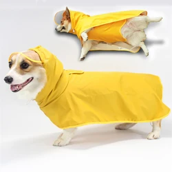 Chubasquero impermeable para perros – chaqueta de lluvia con capucha