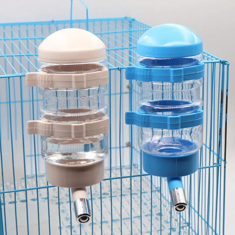 Alimentador automático de agua para mascotas, dispositivo dispensador colgante de 400Ml para gatos, conejos, perros, palomas y pájaros - imagen 2