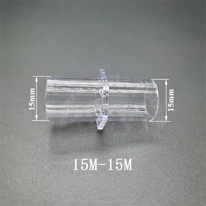 Conector de tubo de anestesia, circuito de respiración de anestesia, conector recto corrugado, equipo veterinario de 15mm a 22mm - imagen 4