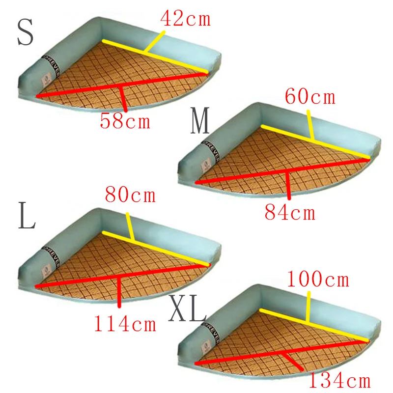 Colchón desmontable y lavable para perro, colchoneta fresca de verano para gato, cama suave, accesorios para mascotas - imagen 5