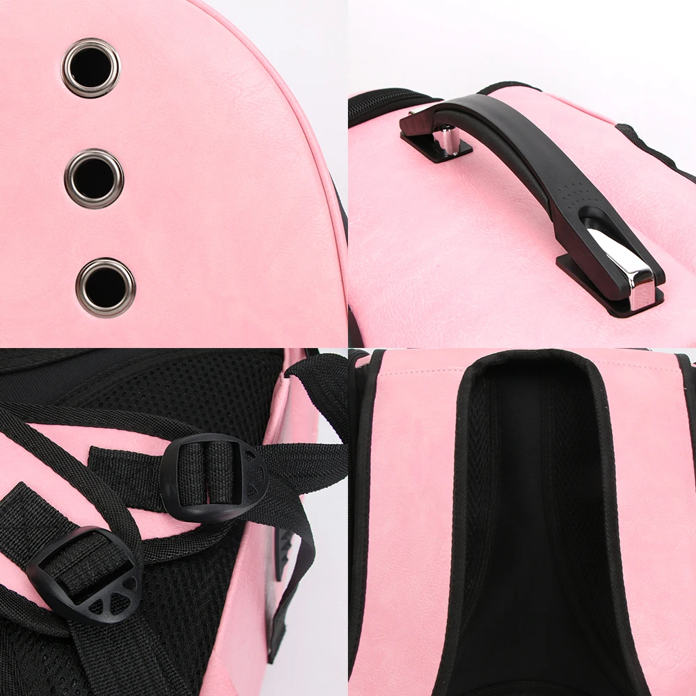 Bolsas de gato para gatos al aire libre mochila bolsa de ventana gato transporte cápsula grandes bolsas de bolas para gatos gatito mascota al aire libre viajes BD0012 - imagen 3