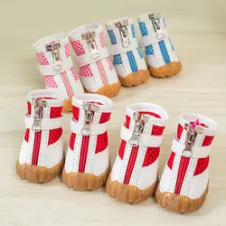 Botas impermeables para perros pequeños – Protegen patas en paseo y lluvia