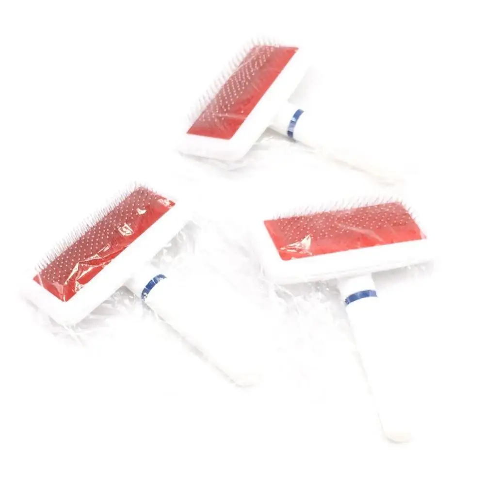 Peine de aguja multiusos para perro, gato, Yokie, cachorro, mascotas, cepillo, removedor de pelo, rastrillo, herramienta de aseo de belleza para mascotas, 1 unidad - imagen 5