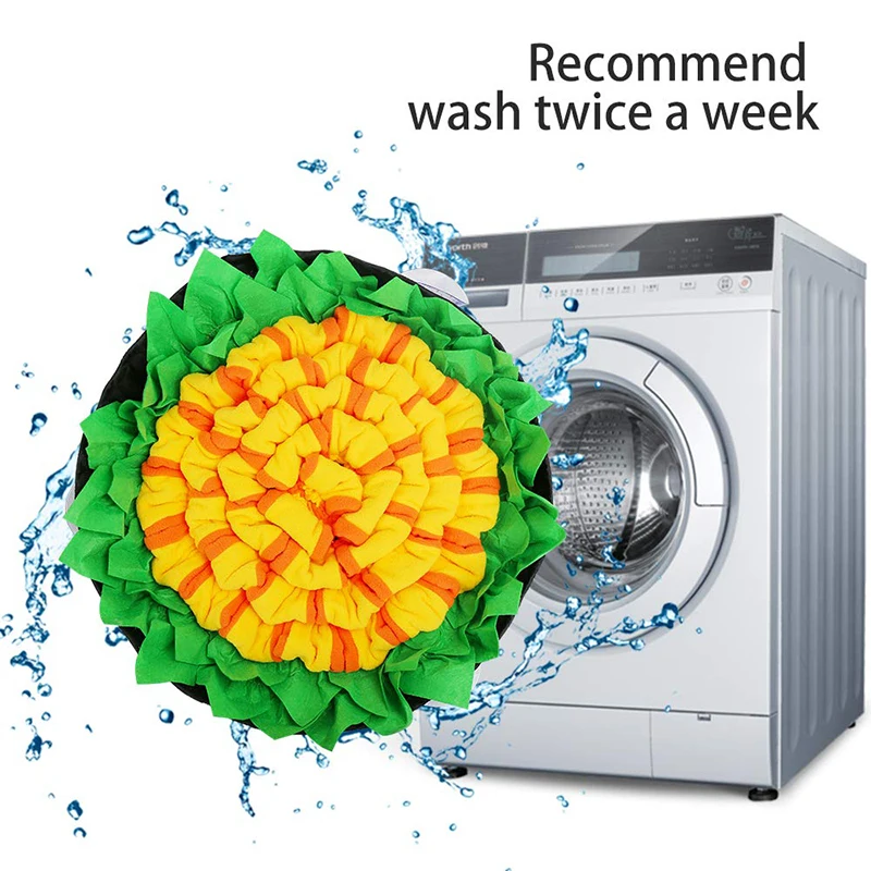 Benepaw-juguetes interactivos para perros, rompecabezas seguro, plegable, antideslizante, para ocultar comida, alfombrilla para olfatear con mascotas, almohadilla de entrenamiento - imagen 5