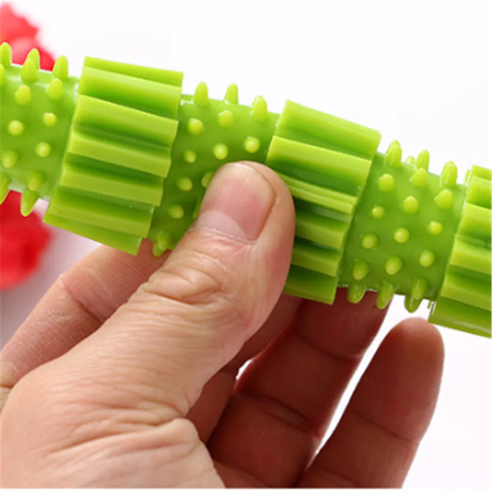 Juguetes de goma para masticar para perros, limpieza de dientes, juguete masticable para mascotas pequeñas, juguete de entrenamiento para cachorros, cepillo de dientes para perros, juguetes para mascotas - imagen 3