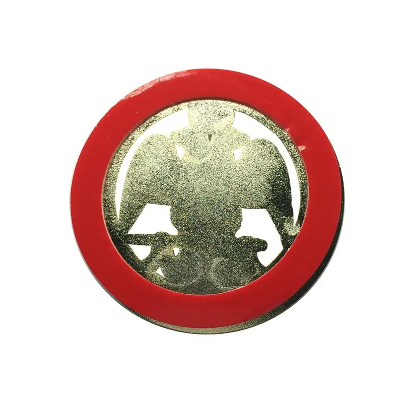 Emblema de coche masónico de 3 ", corona dorada, Rito escocés, 33 grados, ala hacia abajo, Mason, Auto camión, motocicleta, pegatina, insignia - imagen 2