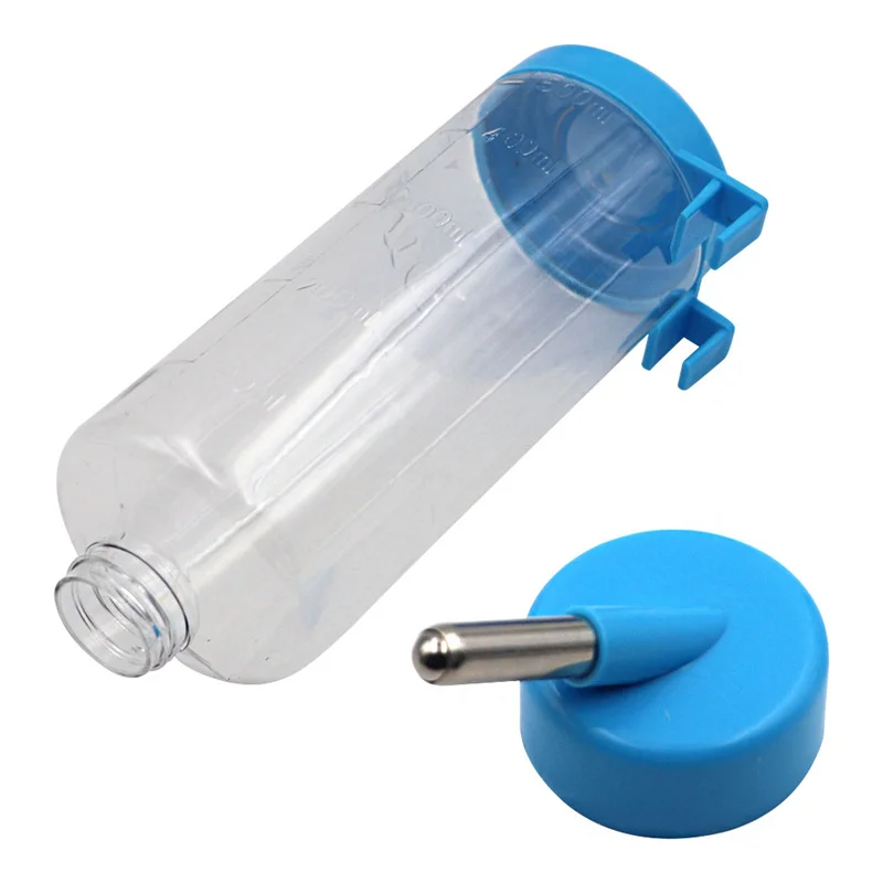 Botella de agua automática para conejillo de indias y hámster, bebedero colgante de plástico de 500Ml, producto para mascotas - imagen 2