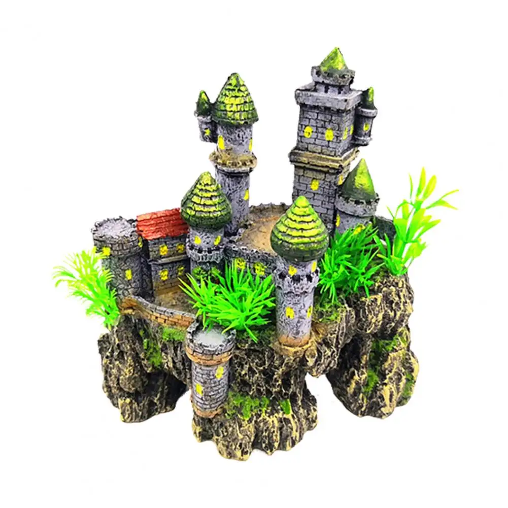 Adorno para acuario de Acuario, accesorios decorativos de paisaje coralino, artesanía de acuario en miniatura, productos para mascotas - imagen 4