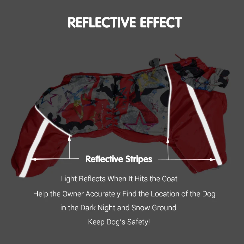 Ropa de invierno para perros pequeños, pelele suave y cálido para mascotas, mono de cobertura completa para el vientre, traje de nieve para perros York - imagen 4