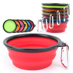 Cuenco pliable de silicona para perros – Comedero y bebedero portátil