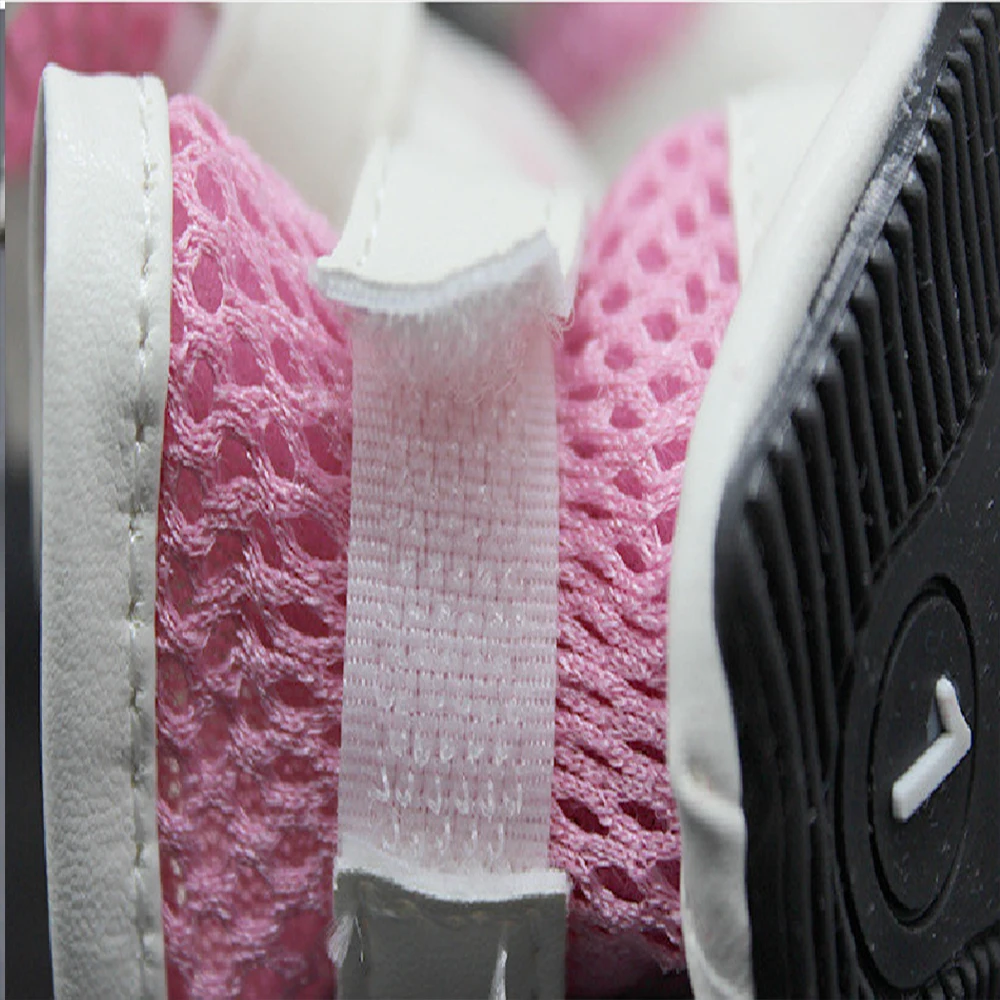 4 unids/set de zapatos para perros, zapatos informales antideslizantes para perros pequeños, Chihuahua, Bulldog, lindos zapatos para mascotas, zapatillas de deporte de malla suave transpirables para primavera y verano - imagen 3