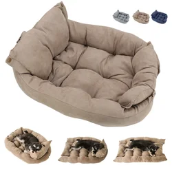 Cojín 3 en 1 para perros y gatos – Alfombrilla suave y cama