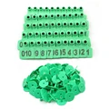 100pcs green tags
